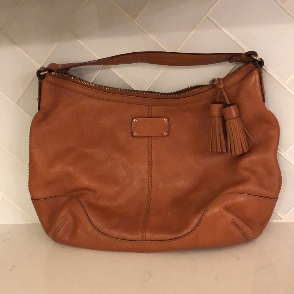 Kate Spade saddle brown shoulder bag